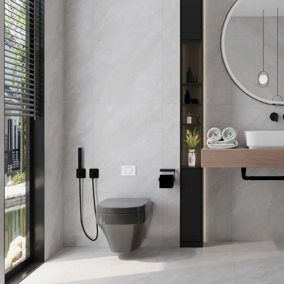 意大利設計瓷磚 Italian Design Tiles ZHT612021 60×120cm 莫蘭卡灰 高級天鵝絨 通體彩坯 光澤度15°-18° Porcelain Tiles 中國佛山瓷磚 China Foshan Tiles 地磚 Floor Tiles 墻磚 Wall Tiles
