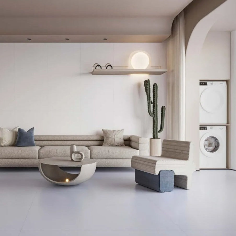 意大利設計瓷磚 Italian Design Tiles ZHT715033 75×150cm 莫赫淺灰 高級天鵝絨 通體彩坯 光澤度15°-18° Porcelain Tiles 中國佛山瓷磚 China Foshan Tiles 地磚 Floor Tiles 墻磚 Wall Tiles