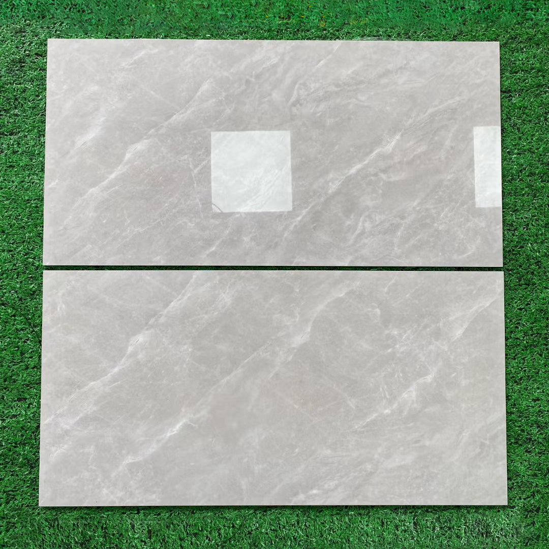 中國佛山磁磚 China Foshan Marble Tiles Glossy 大理石磁磚 連紋磁磚 地磚 牆磚 釉面磚 亮光面 TJ6619 30×60cm