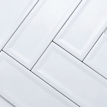 中國佛山瓷磚 China Foshan Basics 馬卡龍多彩純色啞光墻磚 MKLAMB022白色凹凸面 10×30cm