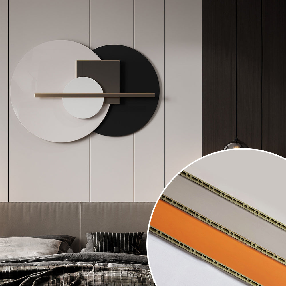 WPC WALL PANEL 竹木纖維板 環保防潮 易清潔 平縫 V縫 Extra matte color Smooth surface 膚感系列