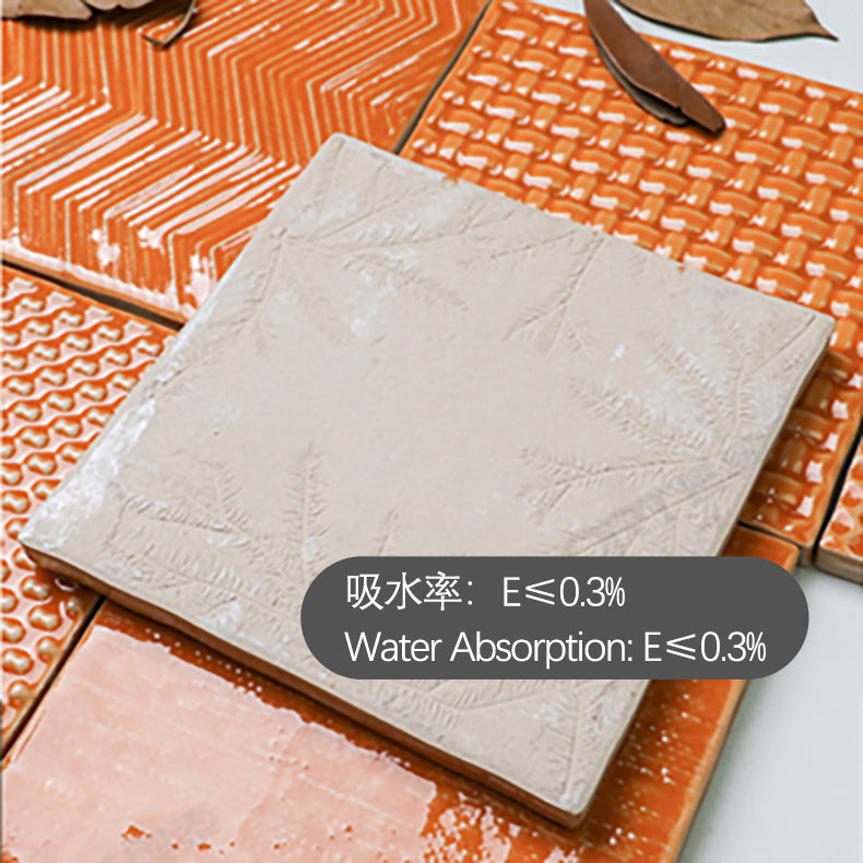 中國佛山瓷磚 China Foshan Basics 復古質感造型多彩亮光墻磚C.140-JD純色金屬亮光14×14cm