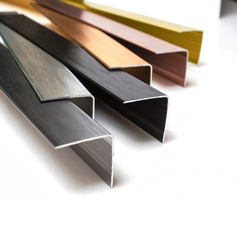 Aluminium Alloy L Shape Decorative Strip 墻板專用 鋁合金 L字型 裝飾線 修邊線 長度2.5米/條