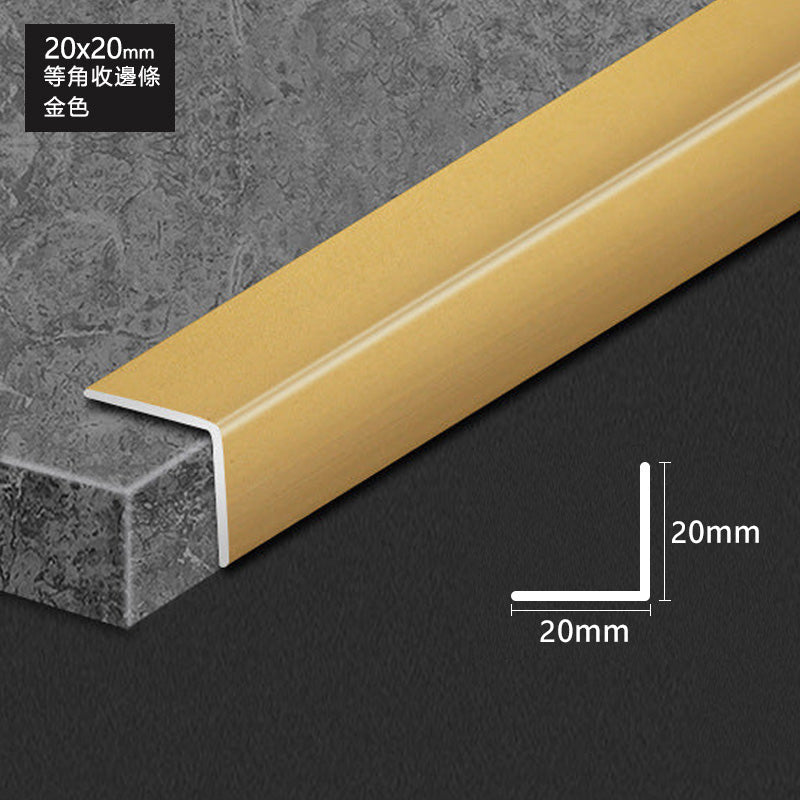 Aluminium Alloy L Shape Decorative Strip 墻板專用 鋁合金 L字型 裝飾線 修邊線 長度2.5米/條