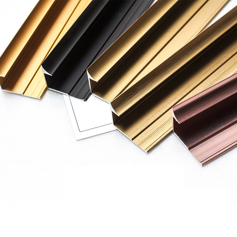 Aluminium Alloy Internal Corner Decorative Strip 墻板專用 鋁合金 陰角裝飾線 修邊線 長度2.5米/條