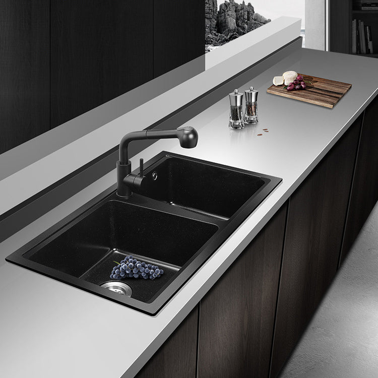 Bowl Round sink 304 Stainless Steel Undermount PVD nanotechnology kitchen Sink (包龍頭)方形水槽 304不鏽鋼水槽 納米塗層 黑色 防污潔淨 大規格雙槽 跌級設計 鋅盤 櫥櫃專用 廚房五金