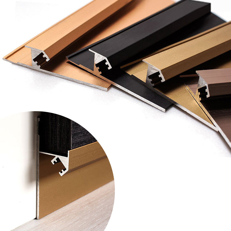 Aluminium Alloy Skirting Board LED Line Decorative Strip 墻板專用 鋁合金 直邊踢腳線 暗藏LED燈帶 長度2.5米/條