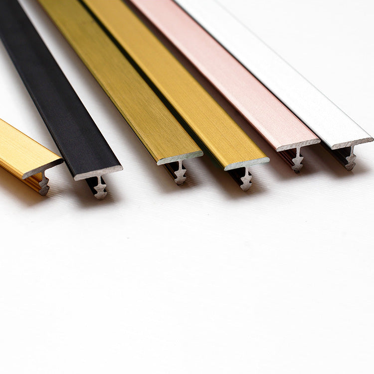 Aluminium Alloy T Type Decorative Strip 墻板專用 鋁合金 裝飾線 長度2.5米/條