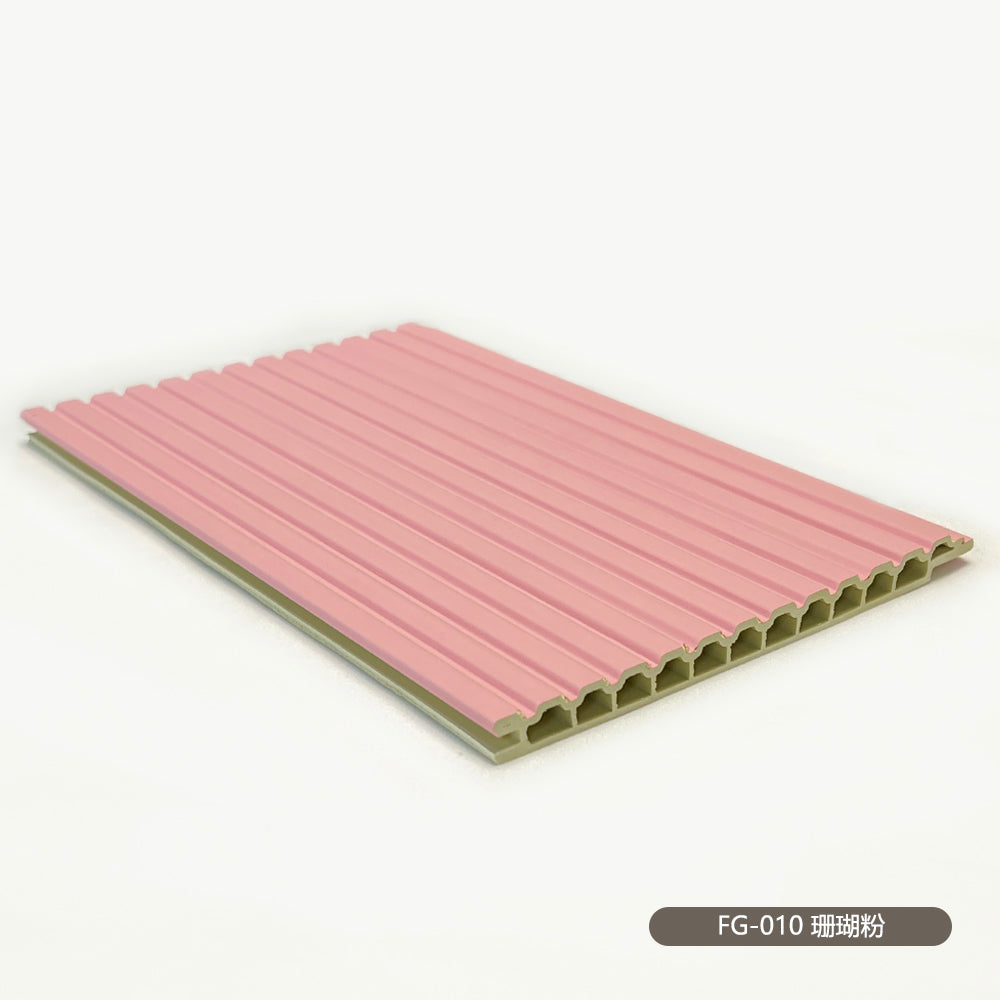 WPC SOLLID BOARD GREAT WALL BOARD 竹木纖維板 格柵板 長城板 13.7×300cm