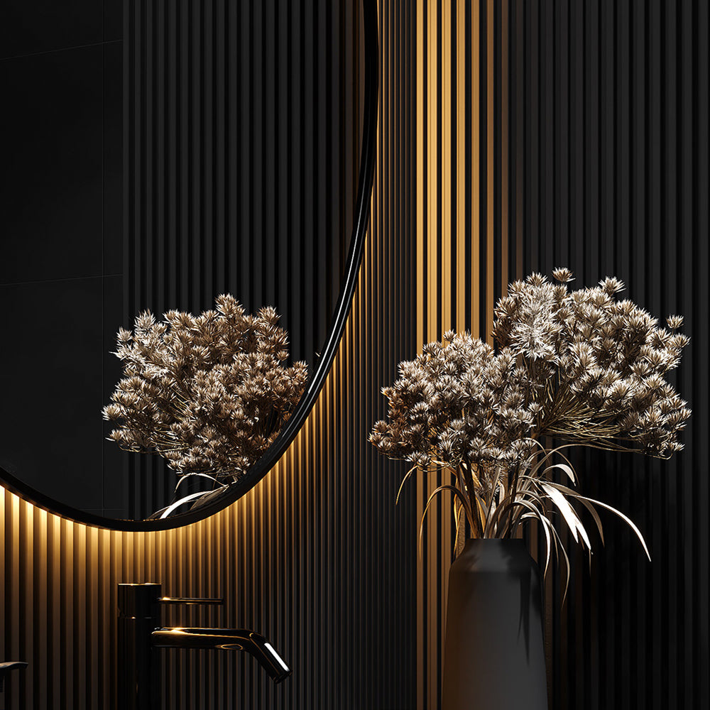 WPC SOLLID BOARD GREAT WALL BOARD 竹木纖維板 格柵板 長城板 17×300cm