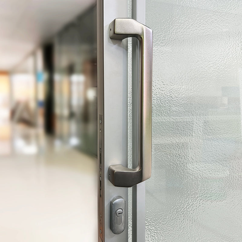 Aluminium Pocket Sliding Doors For Office Partition 暗藏推拉門 鋁合金框 雙層玻璃門 鋁木門 配套辦公室間房 包鎖具