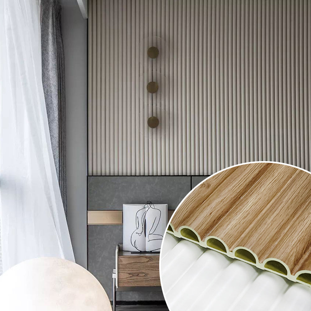Arch Semicirclar ARC WPC WALL PANEL 竹木纖維板 外圓板 裝飾墻板 16×300cm