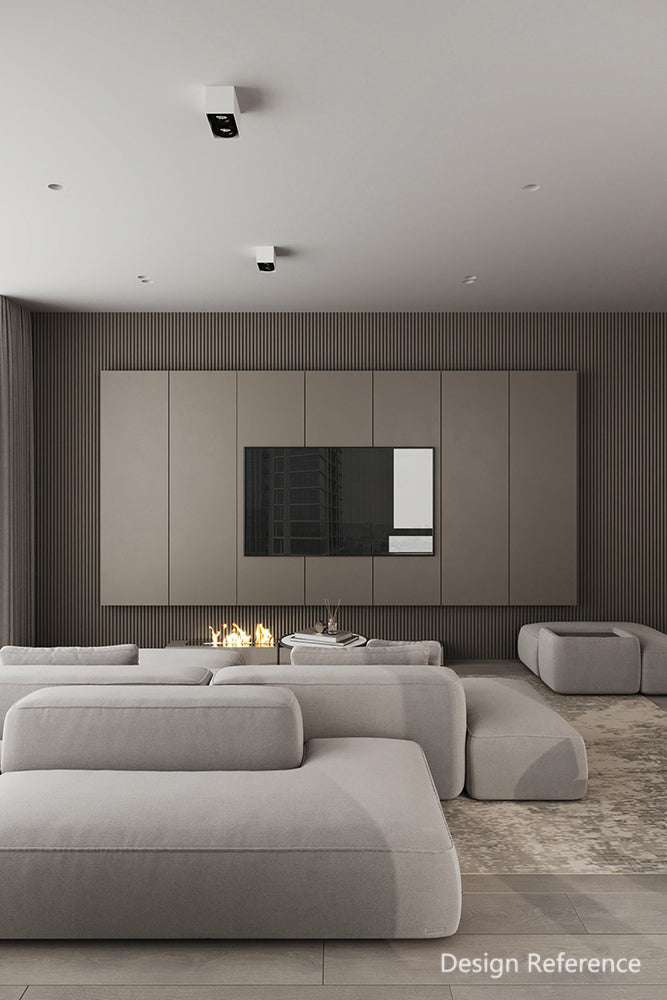 Arch Semicirclar ARC WPC WALL PANEL 竹木纖維板 外圓板 裝飾墻板 16×300cm