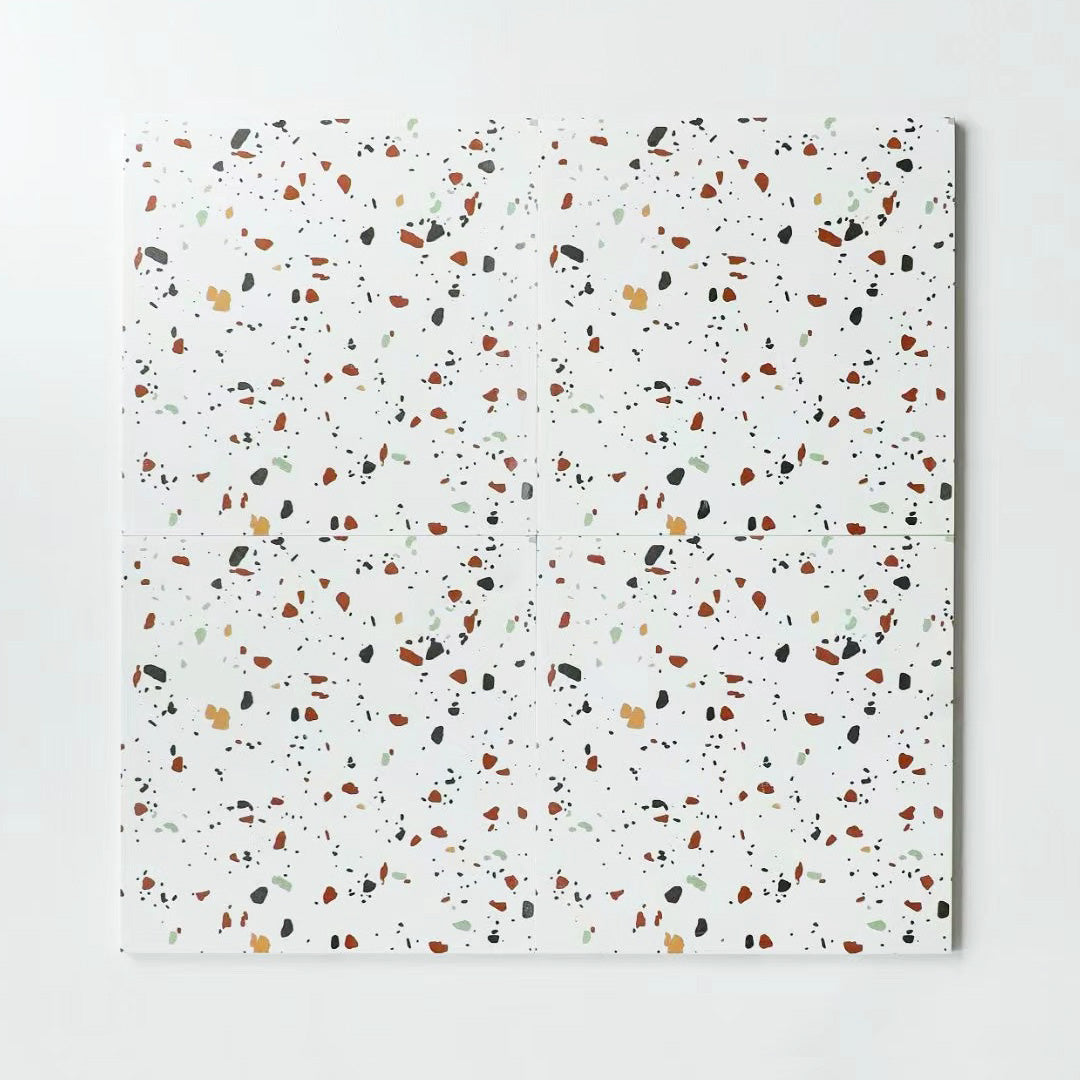 中國佛山瓷磚 China Foshan Basics 簡約北歐風格水磨石啞光地磚墻磚 5532 水磨石瓷磚 30×30cm