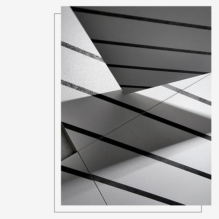 中國佛山瓷磚 China Foshan Basics 簡約北歐風格黑白啞光地磚墻磚 A3007 簡約北歐黑白花磚 30×30cm