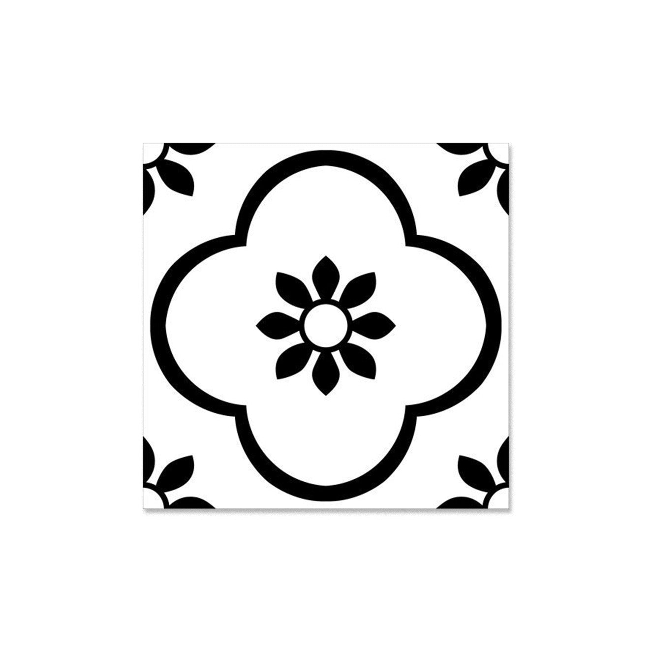 中國佛山瓷磚 China Foshan Basics 簡約北歐風格黑白啞光地磚墻磚 A3010 簡約北歐黑白花磚 30×30cm