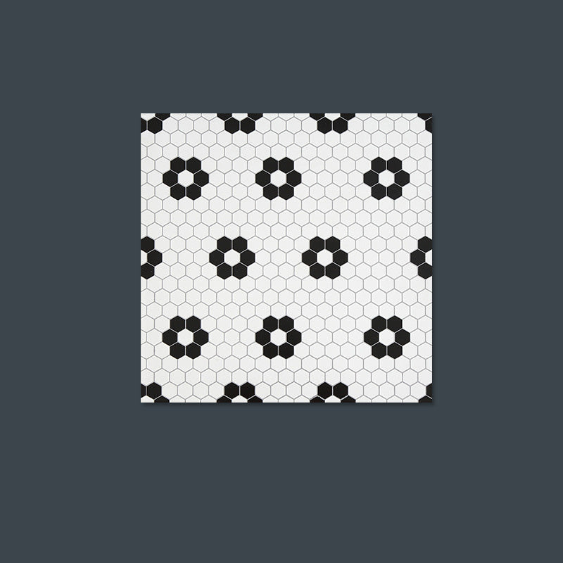 中國佛山瓷磚 China Foshan Basics 簡約北歐風格黑白啞光地磚墻磚 A3023 簡約北歐黑白花磚 30×30cm