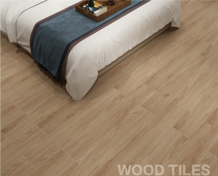 中國佛山磁磚 FOSHAN Tiles 木紋磚 Wood Grain Brick 地磚 啞光 AC12002 20×120cm