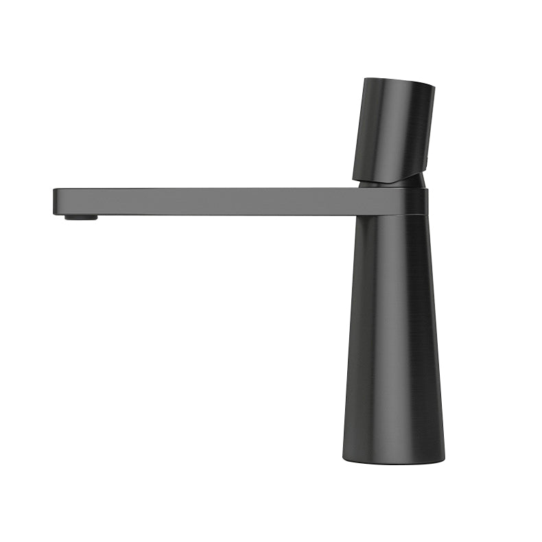 Contemporary High-Ranking Brass Body 304 Stainless Steel Mixer Water Bathroom Bssin Faucet 現代简约款不鏽鋼浴室面盤冷热龍頭 全銅精鑄工藝陶瓷閥芯BB-5118