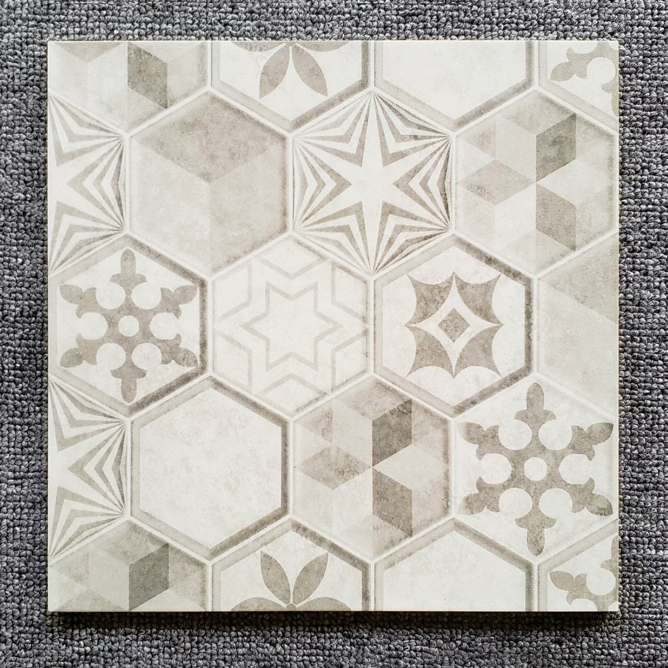 中國佛山瓷磚 China Foshan Basics 地中海風格多面混拼啞光地磚墻磚 F30365 混裝花磚30×30 cm