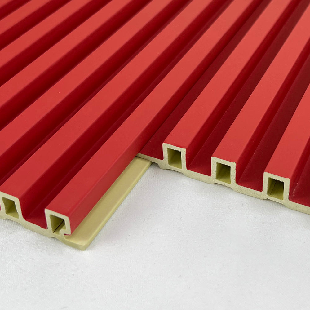 WPC SOLLID BOARD GREAT WALL BOARD 竹木纖維板 格柵板 長城板 14.8×300cm