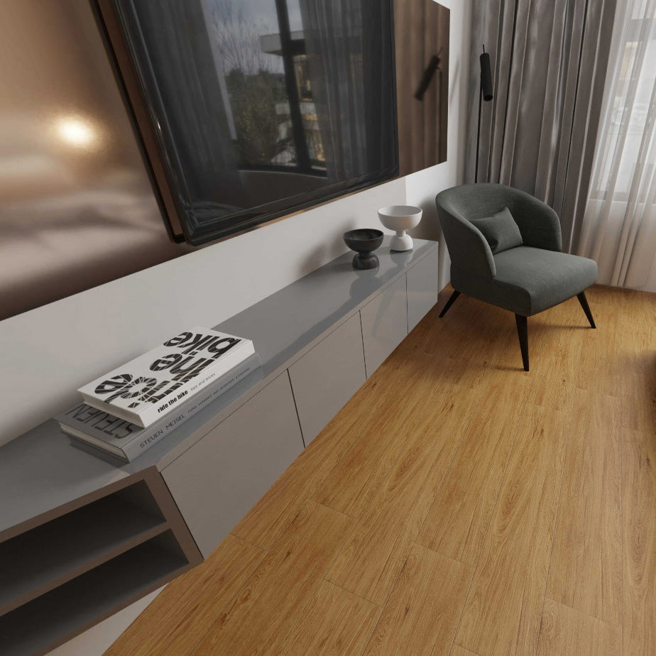 中國佛山磁磚 FOSHAN Tiles 木紋磚 Wood Grain Brick 地磚 啞光 G107 20×100cm