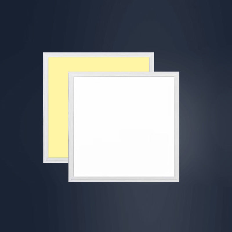 三色無極調光平板燈 595x595集成吊頂燈 智能控制吊燈