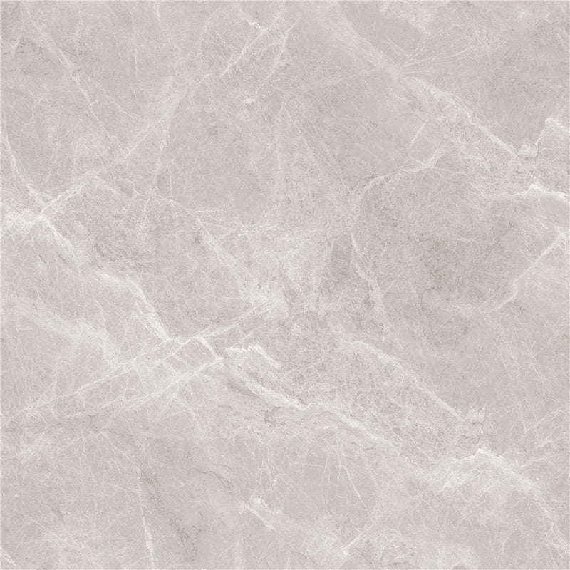 中國佛山瓷磚 China Foshan Marble Tiles Glossy 大理石瓷磚 連紋瓷磚 地磚 墻磚 釉面磚 亮光面 西湖淺灰GT8672X 80×80cm