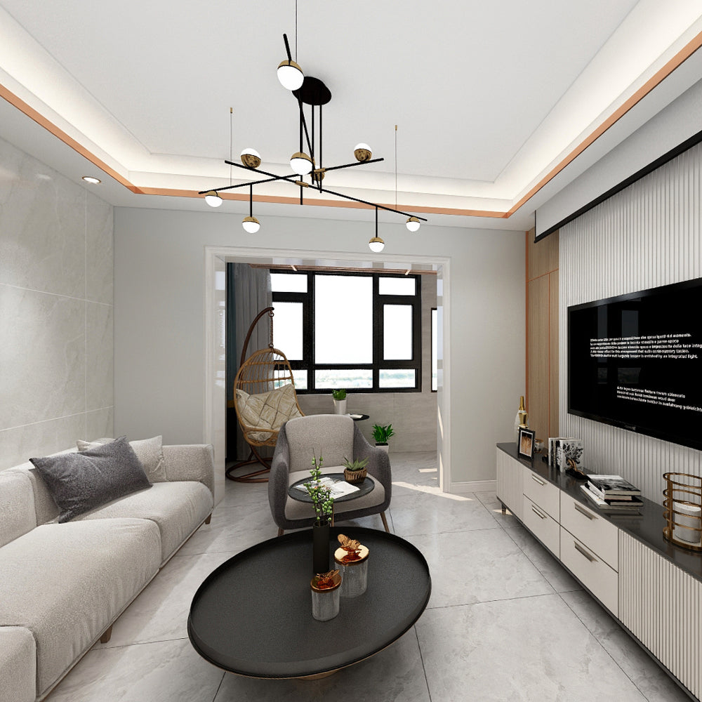 中國佛山瓷磚 China Foshan Marble Tiles Glossy 大理石瓷磚 連紋瓷磚 地磚 墻磚 釉面磚 亮光面 賓利灰GT8865X 80×80cm