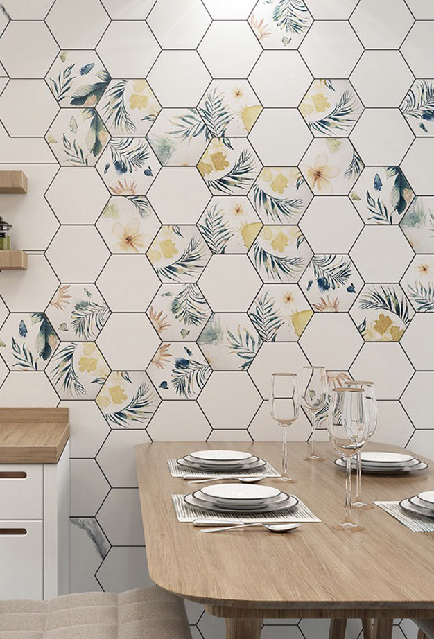 中國佛山瓷磚 China Foshan Basics 清新簡約風格啞光地磚墻磚 JD001純白 23×20 cm