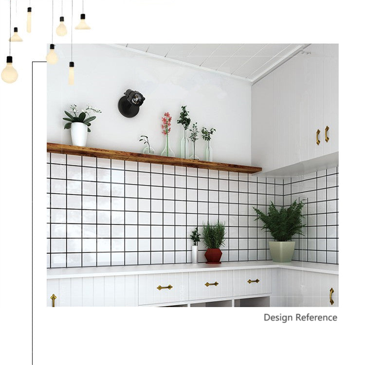 中國佛山瓷磚 China Foshan Basics 純色網紅花磚麵包磚墻磚亮光LY184 白色8格亮光墻磚 30×60cm