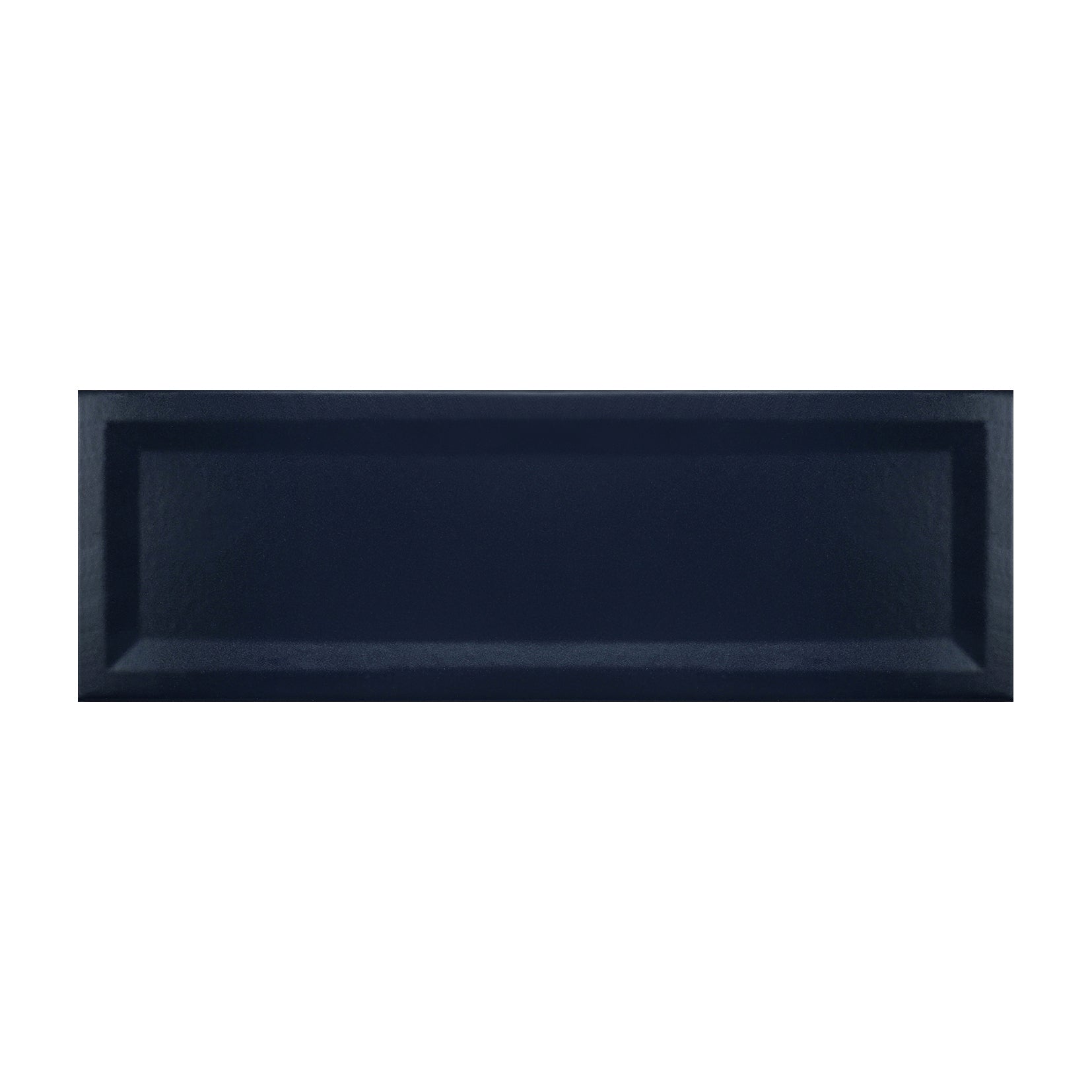 中國佛山瓷磚 China Foshan Basics 馬卡龍多彩純色啞光墻磚 MKLAMZL020藍色凹面凹凸面 10×30cm