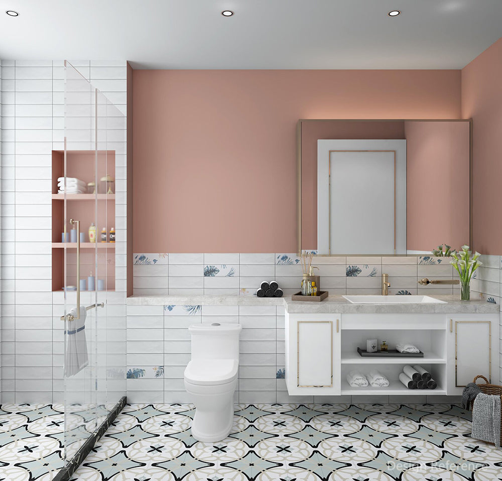 中國佛山瓷磚 China Foshan Basics 现代简约风格混装啞光墻磚 MKLHP014詩意現代(十一面混發)10×30cm