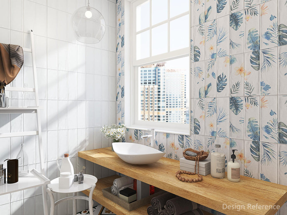 中國佛山瓷磚 China Foshan Basics 现代简约风格混装啞光墻磚 MKLHP014詩意現代(十一面混發)10×30cm