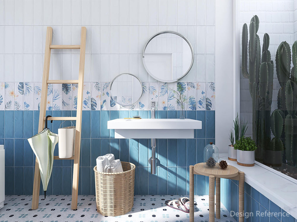 中國佛山瓷磚 China Foshan Basics 现代简约风格混装啞光墻磚 MKLHP014詩意現代(十一面混發)10×30cm