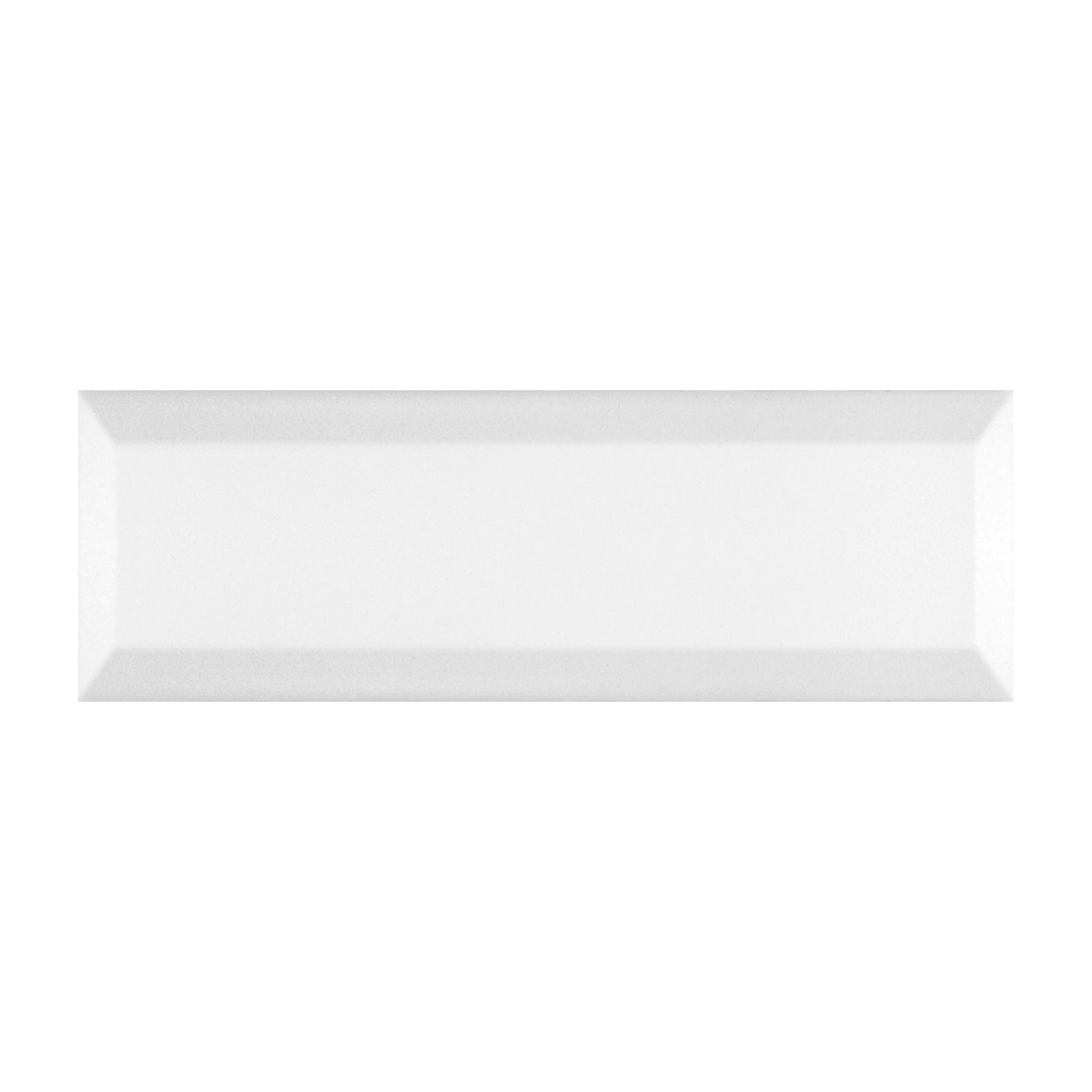 中國佛山瓷磚 China Foshan Basics 馬卡龍多彩純色啞光墻磚 MKLAMB022白色凹凸面 10×30cm