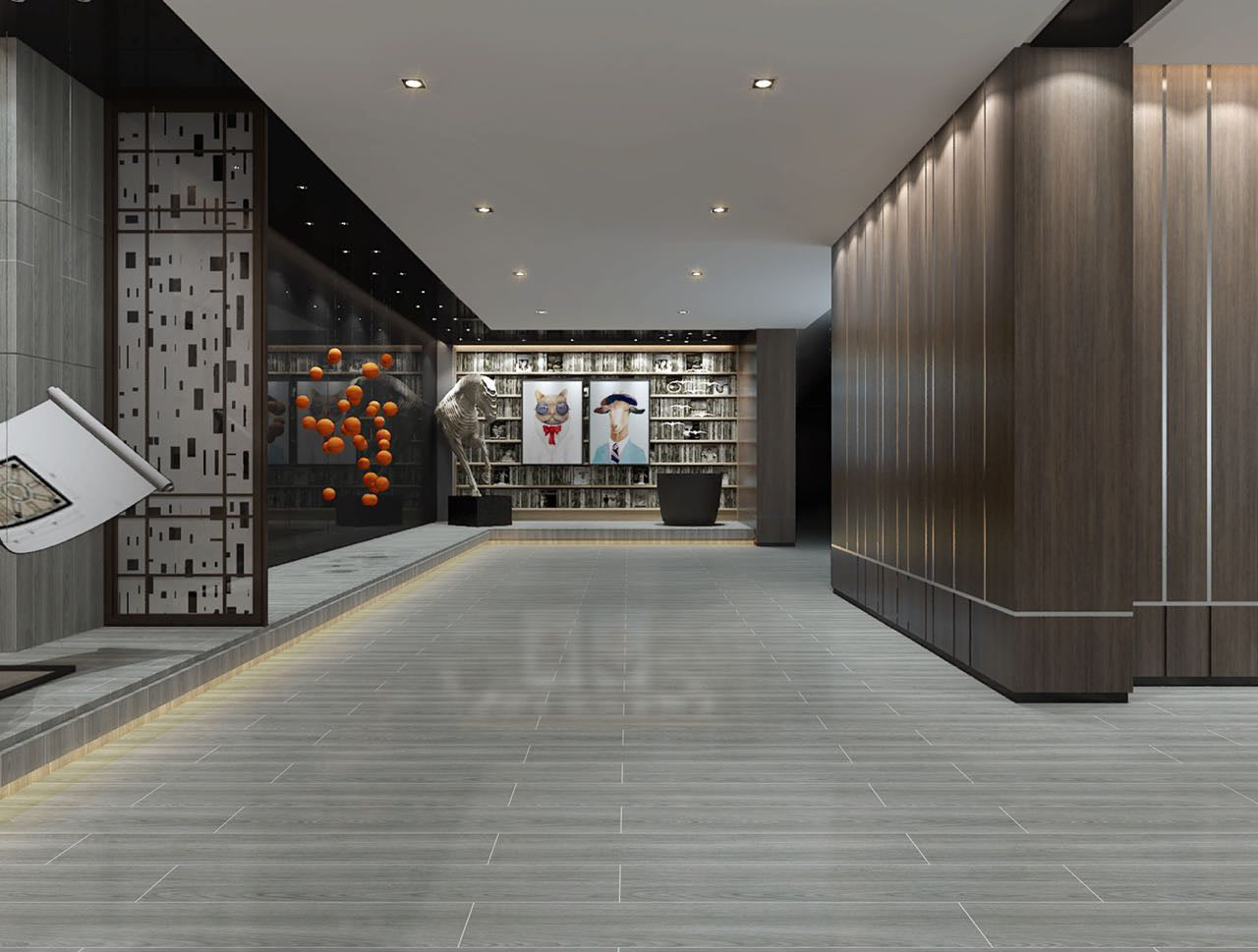中國佛山磁磚 FOSHAN Tiles 木紋磚 Wood Grain Brick 地磚 啞光S66003 20×120cm