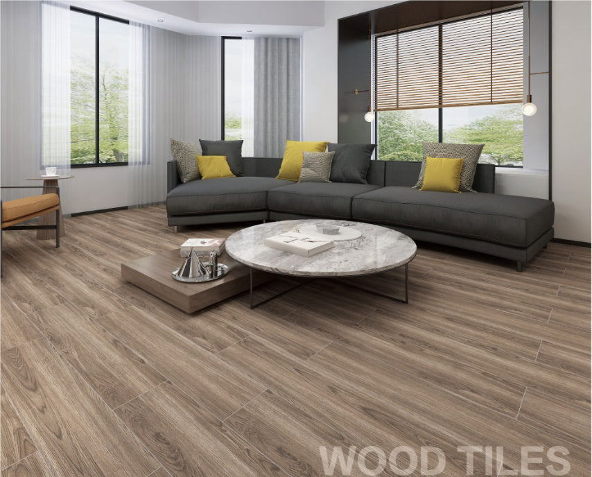 中國佛山磁磚 FOSHAN Tiles 木紋磚 Wood Grain Brick 地磚 啞光 S99008 20×100cm