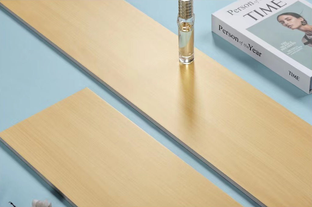 中國佛山磁磚 FOSHAN Tiles 木紋磚 Wood Grain Brick 親膚釉面 地磚 啞光 SD66191 20×120cm