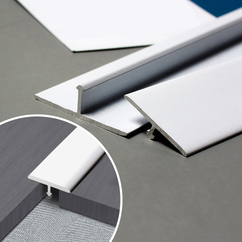 Aluminium Alloy T Type Decorative Strip 墻板專用 鋁合金 弧邊踢腳線 暗藏LED燈帶 長度2.5米/條