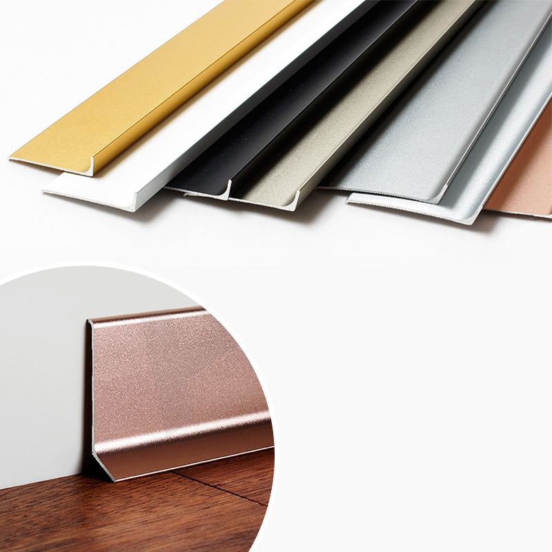 Aluminium Alloy Skirting Board Decorative Strip 墻板專用 鋁合金 踢腳線 地腳線 長度2.5米/條