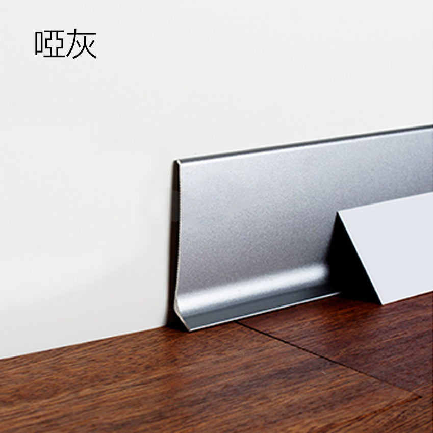 Aluminium Alloy Skirting Board Decorative Strip 墻板專用 鋁合金 踢腳線 地腳線 長度2.5米/條
