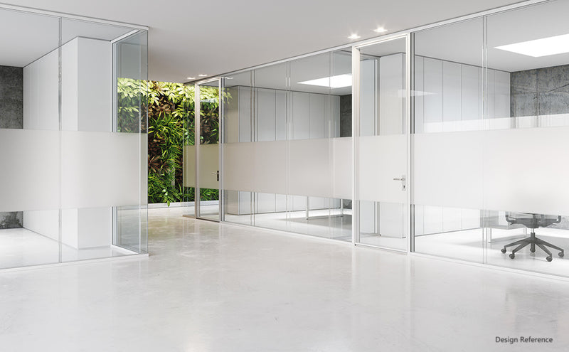Office Aluminium Double-Glass Partition Wall 80款雙玻璃款 60款雙玻璃 百葉簾 辦公室間房 間墻 隔斷 鋁合金玻璃屏風