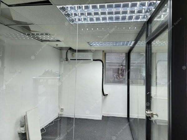 辦公室間房 全透明玻璃 Office Aluminium Glass Wall Partitions 鋁合金屏風隔斷 單玻璃 玻璃門 Applications Case