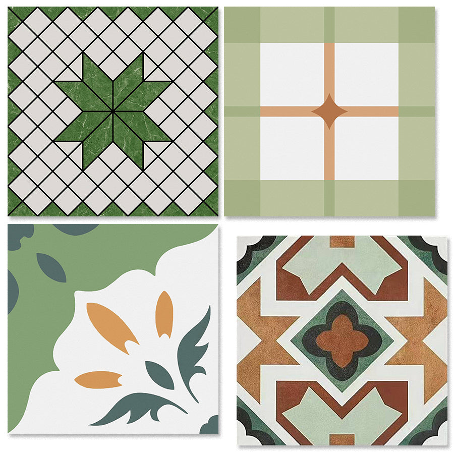 中國佛山瓷磚 China Foshan Tiles Encaustic Tiles 啞光地磚 牆磚F30541W F30542W F30543W F30544W花磚 裝飾磚 混裝發貨 隨機圖案 30×30cm