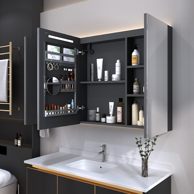 Bathroom Mirror Cabinets AAQ系列 衛生間廁所鏡櫃 雙門 三門 不鏽鋼鏡櫃 Stainless Steel Bathroom Cabinets