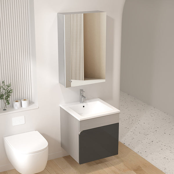 Bathroom Cabinets 7301系列 掛壁式 廁所衛生間 鏡櫃 浴室櫃 不鏽鋼材質 Stainless Steel Mirror Bathroom Cabinets