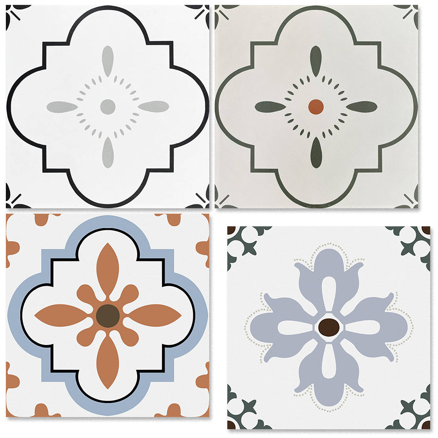 中國佛山瓷磚 China Foshan Tiles Encaustic Tiles 啞光地磚 牆磚F30090 F30494 F30504花磚 裝飾磚 混裝發貨 隨機圖案 30×30cm