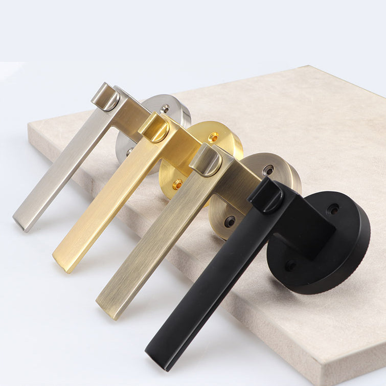 Door Lock Doors Handles Doors Hardware 標配款 F03系列 門鎖 有匙款 冇匙款 方形 門把手 房間門 浴室衛生間門 圓形鎖 一體鎖