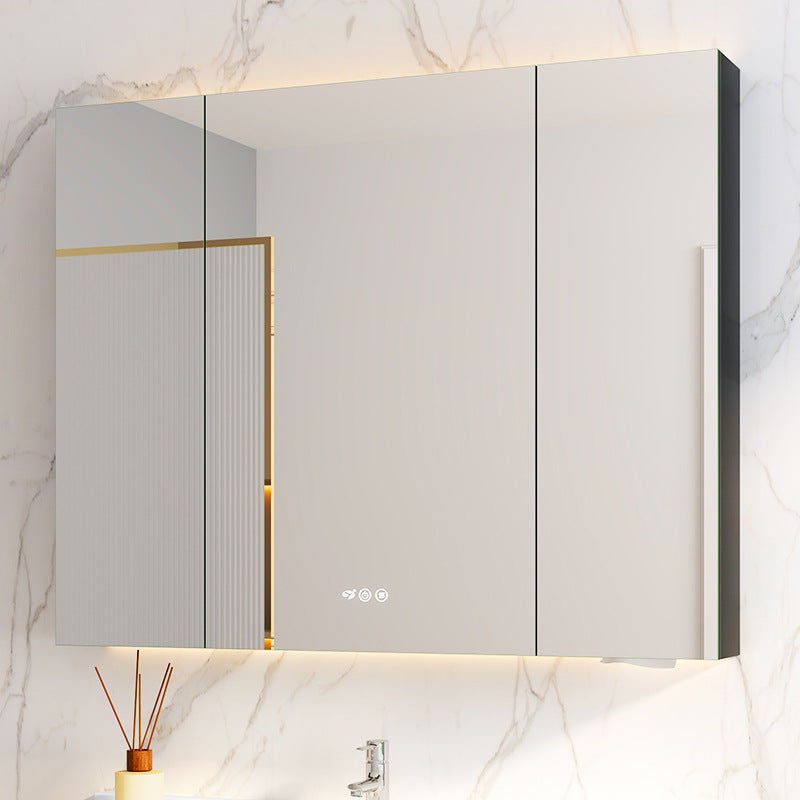 Bathroom Mirror Cabinets R80系列 LED燈鏡櫃 廁所衛生間鏡櫃 雙門 三門 不鏽鋼鏡櫃 Stainless Steel Bathroom Cabinets with Lights